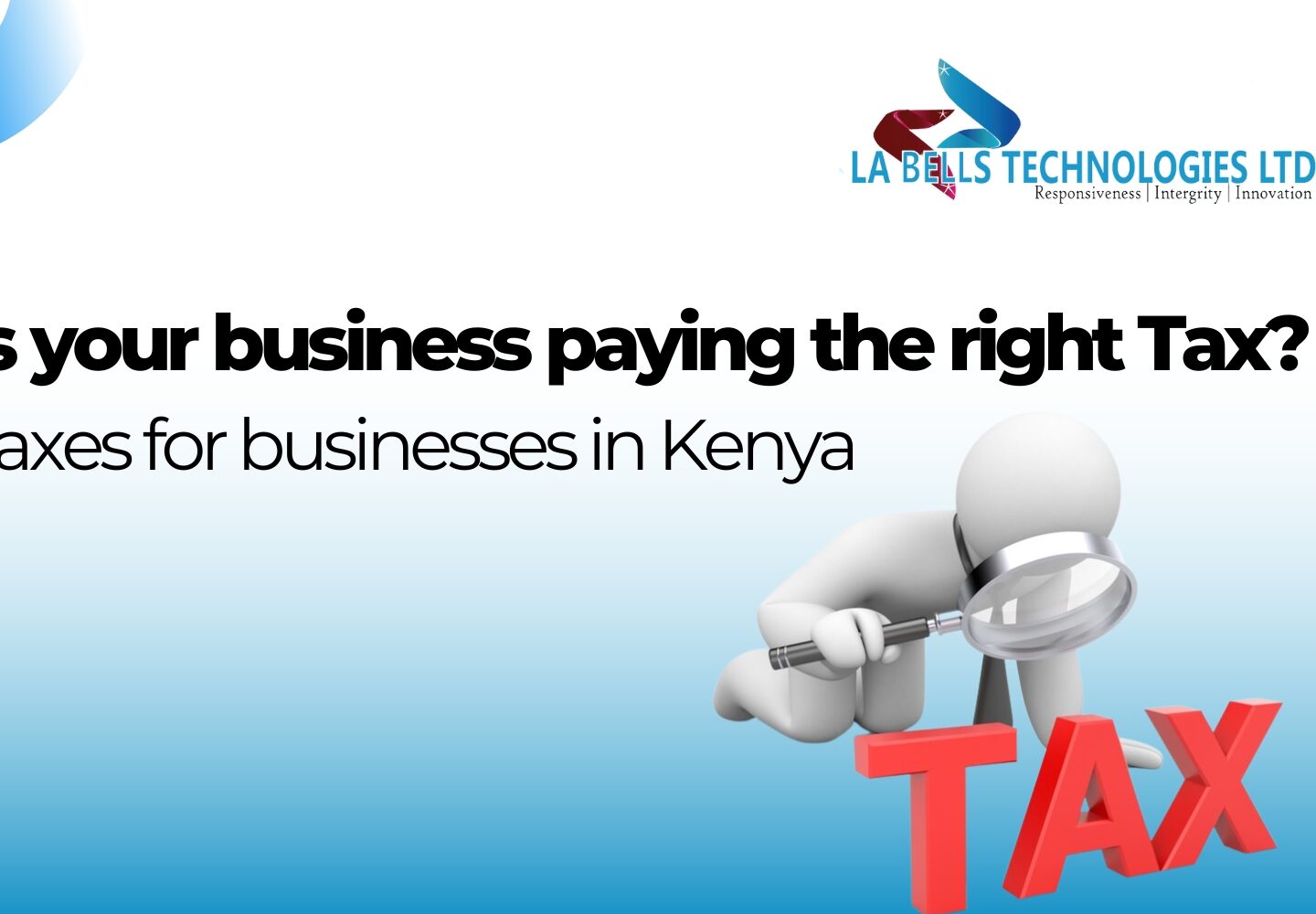 Is your business paying the right Tax?