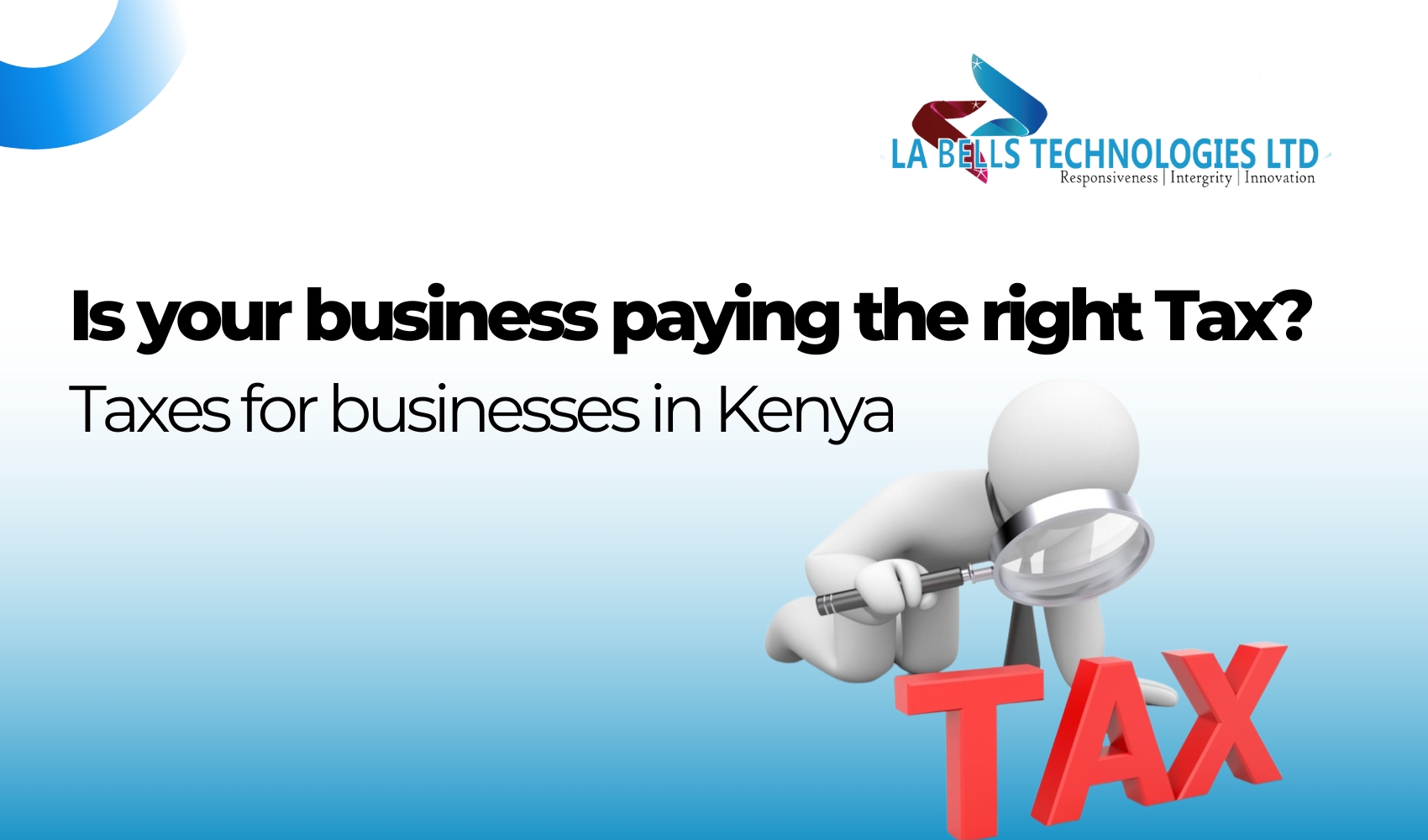 Is your business paying the right Tax?
